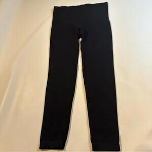 SPANX Size L Black Nylon & Elastane‎ Daywear Leggings